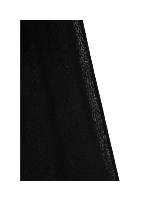 Lisa Yang Black Scarves for men