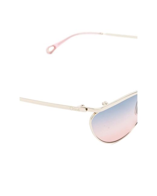 Chloé White Chloã Sunglasses
