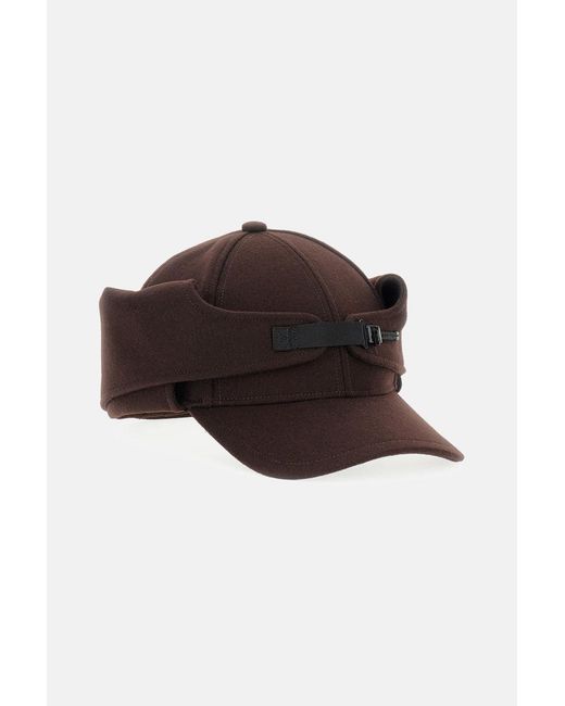 Sacai Brown Hat for men