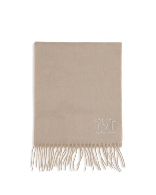 Max Mara Natural Camel Scarf