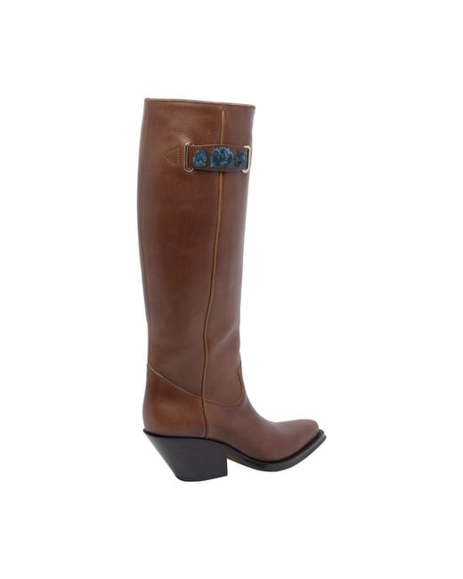 Chloé Brown Texan Boots