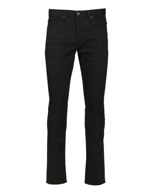 Tom Ford Black Stretch Jeans for men