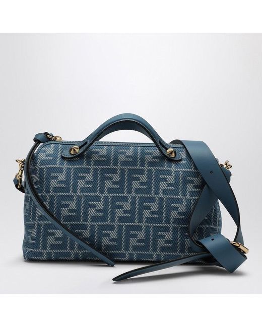 Fendi By The Way Soft Medium Bag in Blue | Lyst