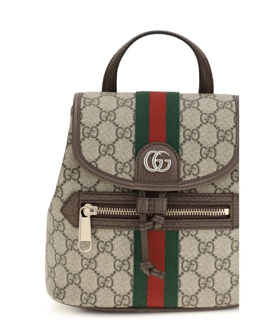 Gucci Natural Mini Ophidia Backpack