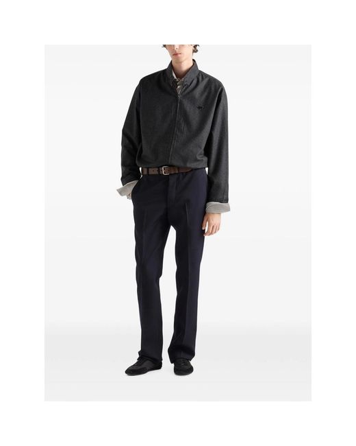 Prada Black Jackets for men