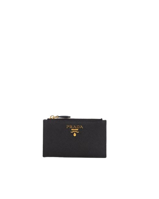 Prada Black Accessories Wallets
