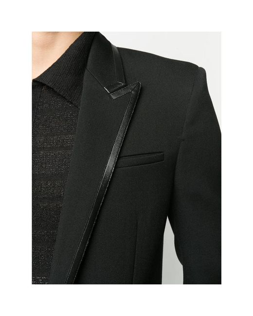 Saint Laurent Black Jackets for men