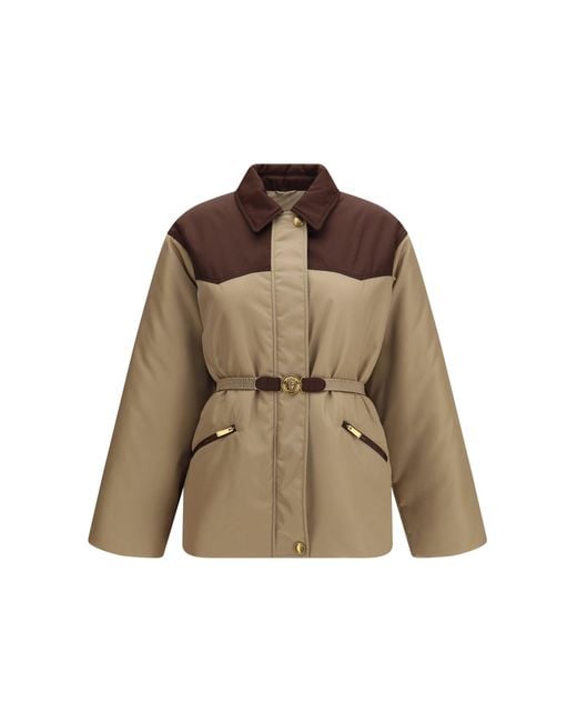 Versace Brown Responsible Jacket