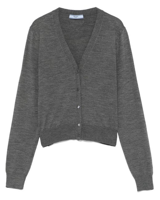 Prada Gray Cardigan