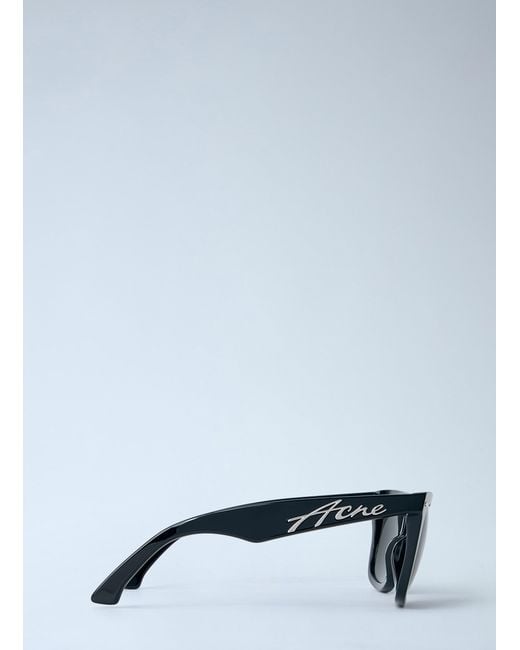 Acne Gray Square Sunglasses