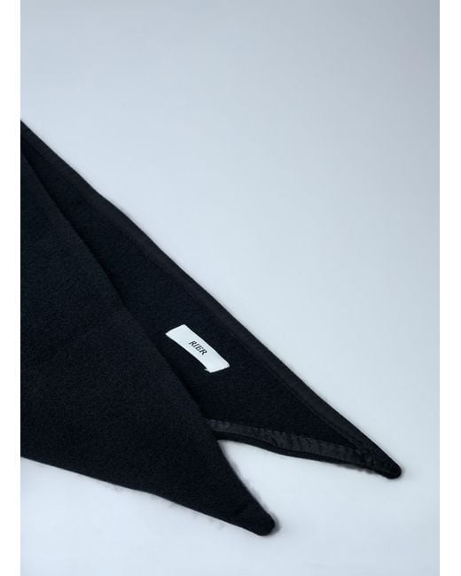Rier Blue Losange Mini Scarf for men