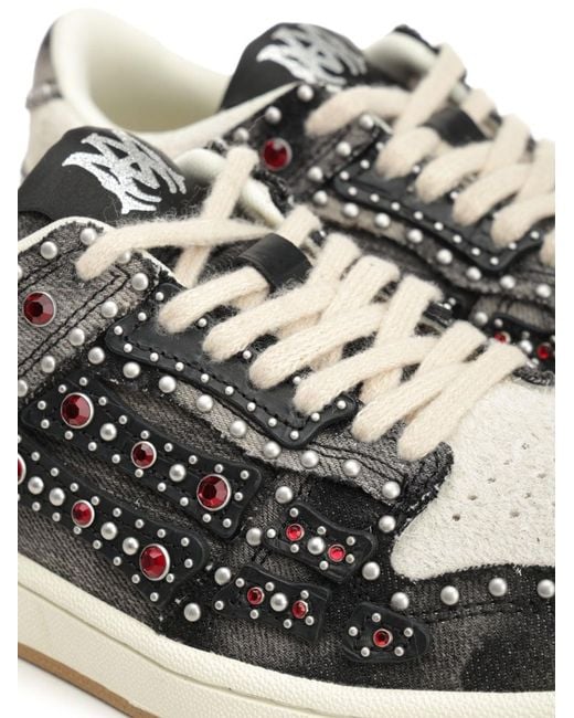 Amiri White "Stud Skel" Sneaker for men