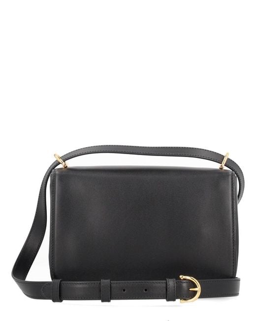 Gucci Black Leather Siena Crossbody Bag