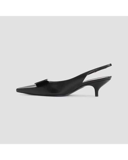 Céline Black Slingback
