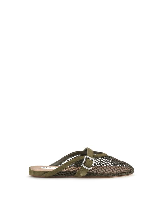 Alaïa Green Alaïa Flat Mesh Mules