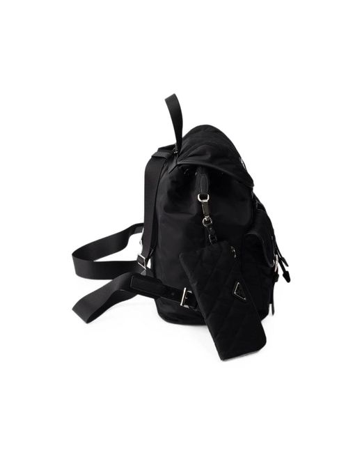 Prada Black Backpacks