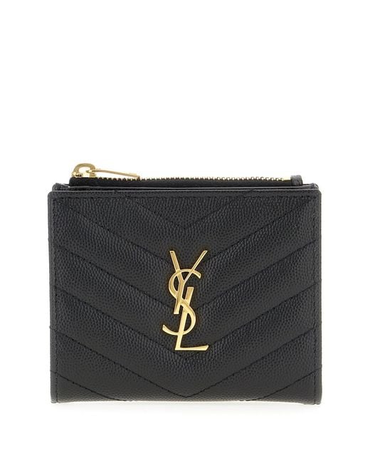 Saint Laurent Women's Black Accessories Wallets