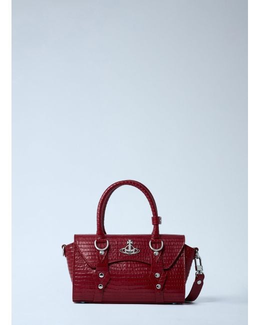 Vivienne Westwood Mini Bettina Crossbody Bag in Red | Lyst