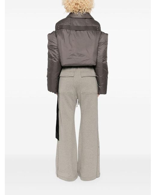 Rick Owens Gray Winter Jackets