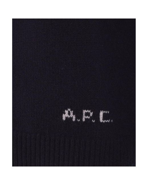 A.P.C. Blue Edward Sweater for men
