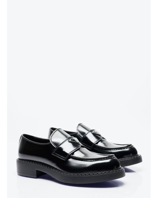 Prada White Chocolate Loafers for men