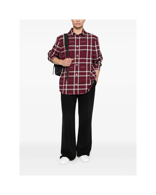 Gucci Red Shirts for men