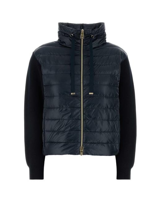 Herno Blue Cotton Jacket