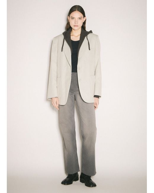 Our Legacy Natural Clasp Blazer