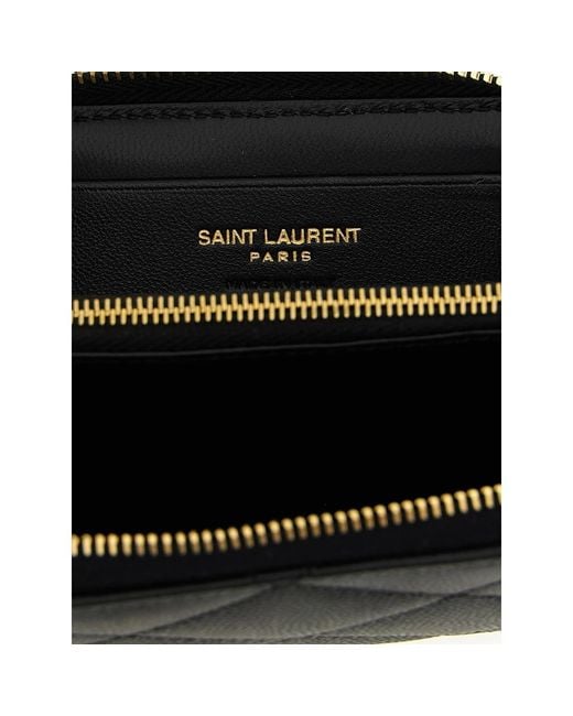 Saint Laurent Black Wallets & Purses