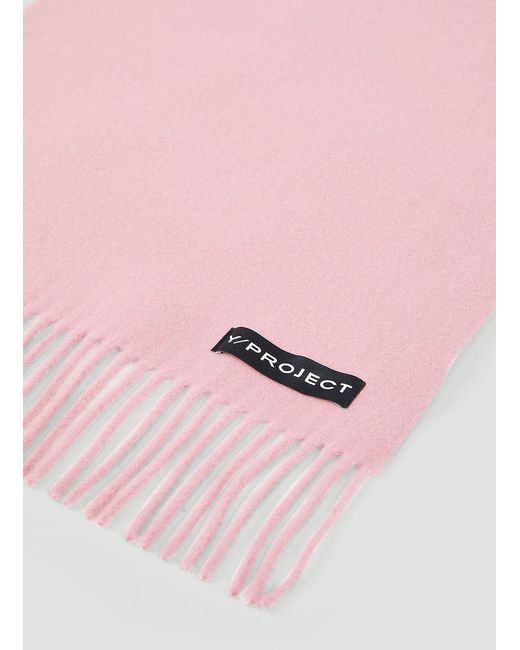 Y. Project Pink Y/Project Chain Scarf