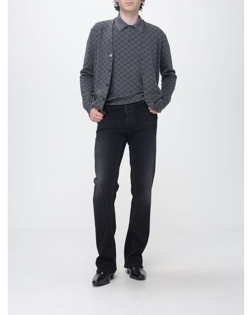 Gucci Blue Sweater for men