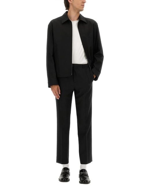 Gucci Black Cotton Twill Jacket