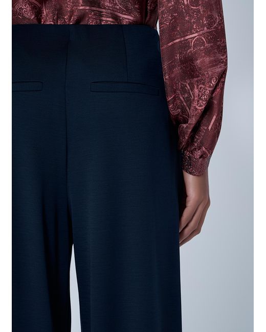 Max Mara Blue Wool Pants