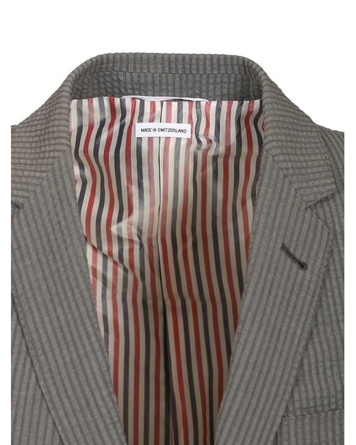 Thom Browne Gray Blazer for men