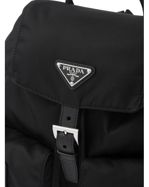 Prada Black Small Backpack