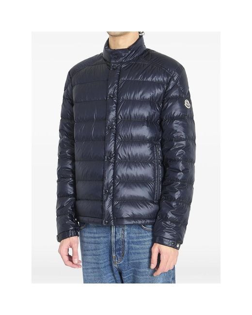 Moncler Blue Winter Jackets for men