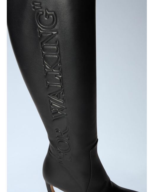 Off-White c/o Virgil Abloh Black For Walking Loop Boots