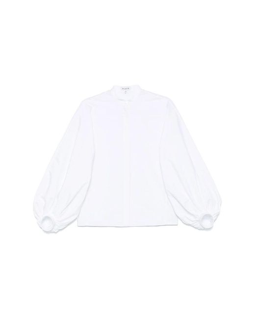 Alaïa White Alaã¯A Tops