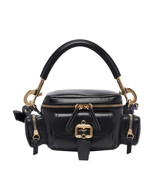 Chloé Black Small Leather Camera Bag