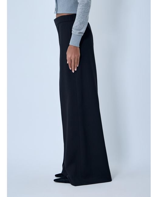 Marni Blue Wool Tailored Pants