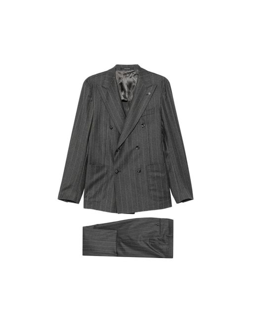 Tagliatore Gray Suits for men