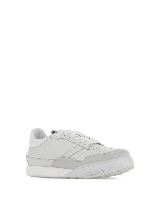 Givenchy White Leather Yard Sneakers for men