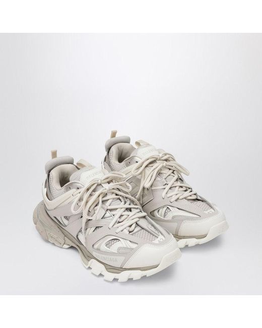 Balenciaga White Low Track Trainer for men