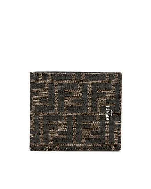Fendi Green Wallets & Cardholders for men