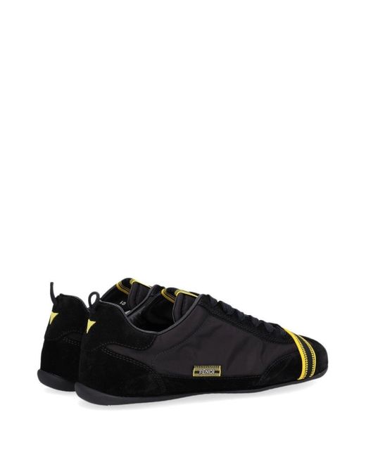 Fendi Black Wrap Sneaker for men