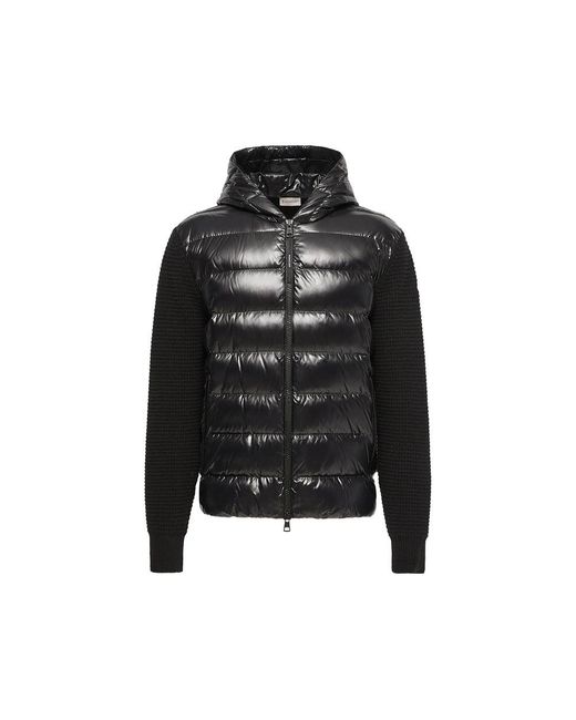 Moncler Black Jackets for men