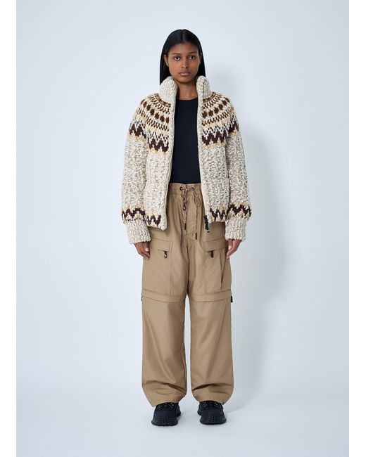 Moncler Natural "Girose" Down Jacket