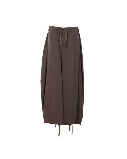 Sacai Brown Typewriter Pants for men