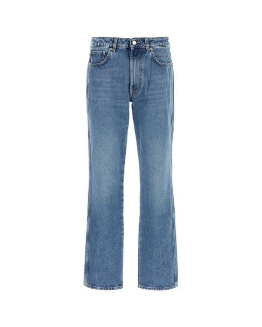 1989 STUDIO Blue Regular Denim Pants for men