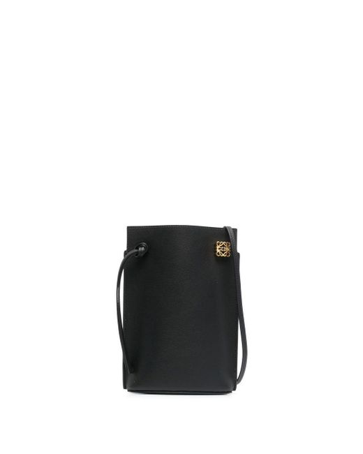 Loewe Black Dice Pocket Leather Mini Bag